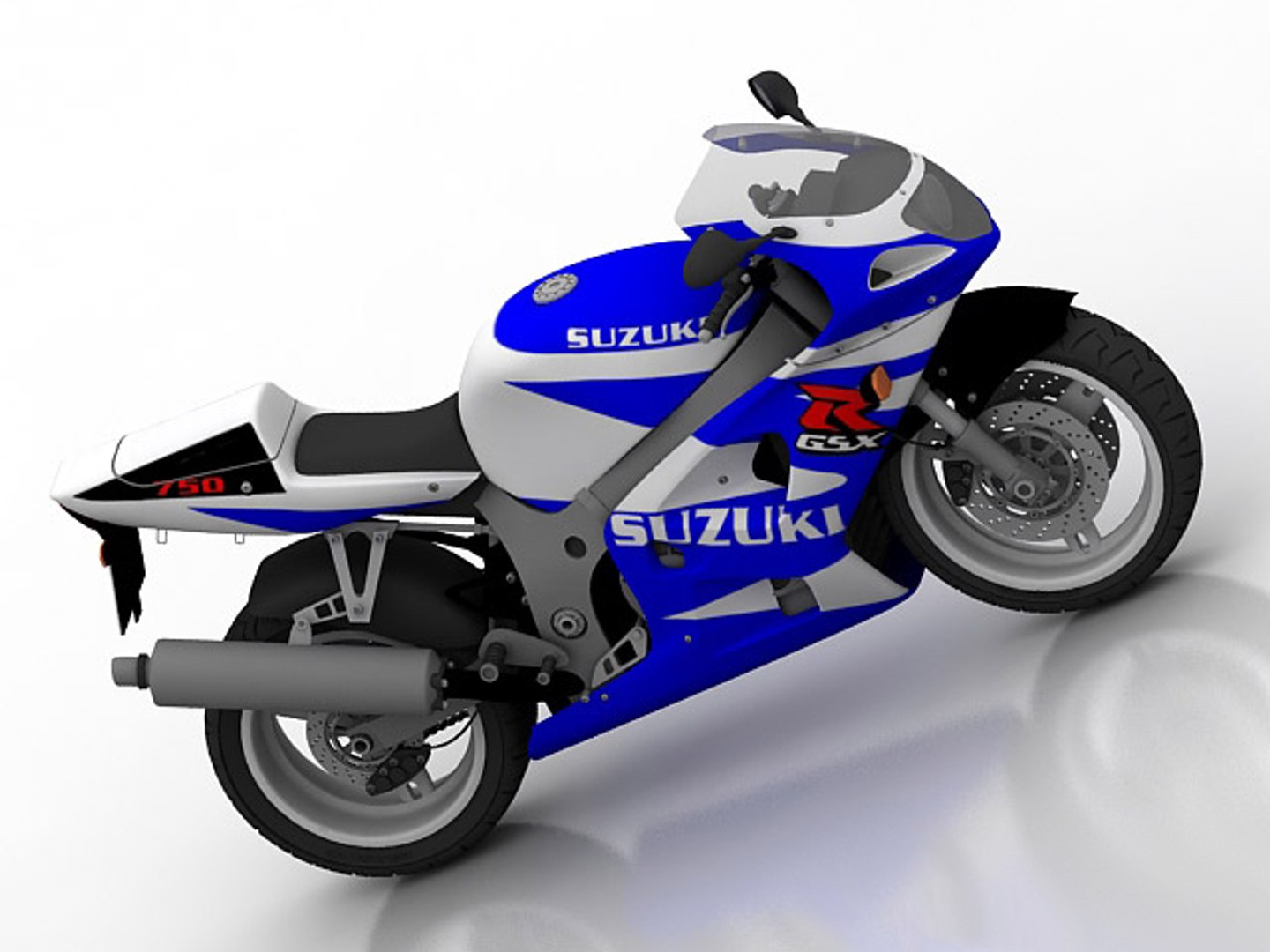 3d Model Gsxr 750