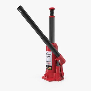 Hydraulic Bottle Jack Rigged