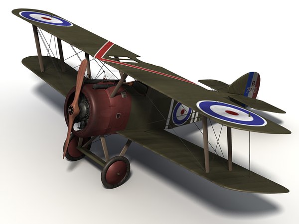 3dsmax sopwith camel f 1