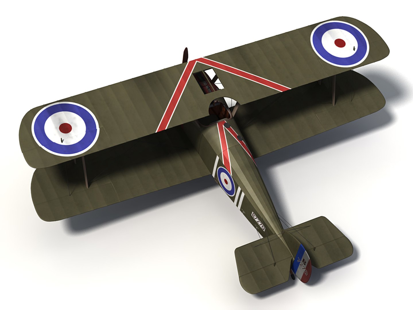 3dsmax Sopwith Camel F 1