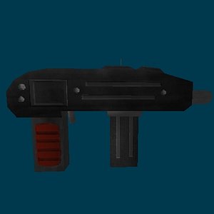 3ds submachine gun mdl