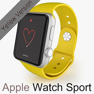 3d apple watch sport