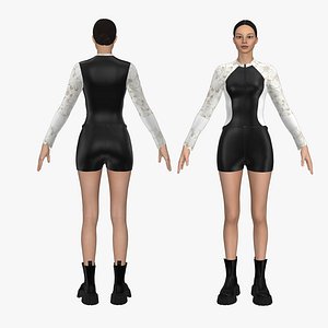 Tight Dress Marvelous Designer or Clo3D ZPRJ