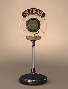 3ds broadcast radio microphone
