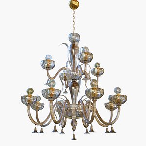 3D chandeliers sylcom foscari 1521