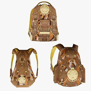 3D Bag 3x Untamed Magnate Backpack model