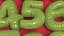 Balloon or Bubble Numbers Type