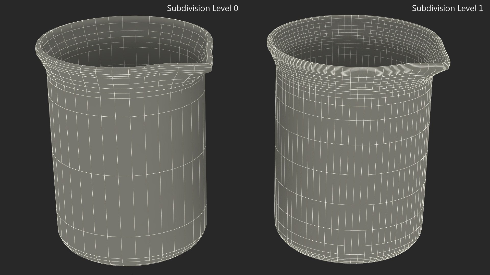 Glass Beaker 250ml 3D Model - TurboSquid 2128295