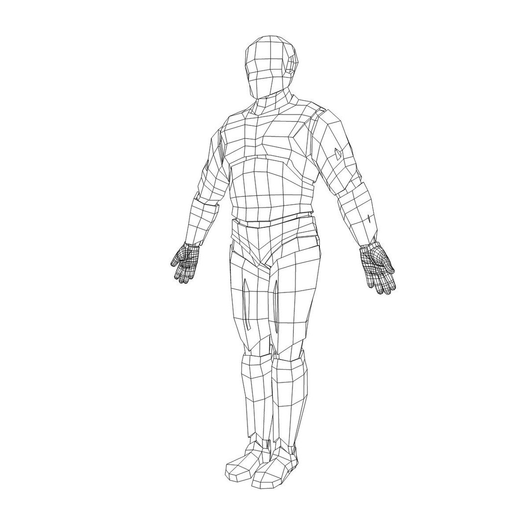 3D humanoid human - TurboSquid 1369921