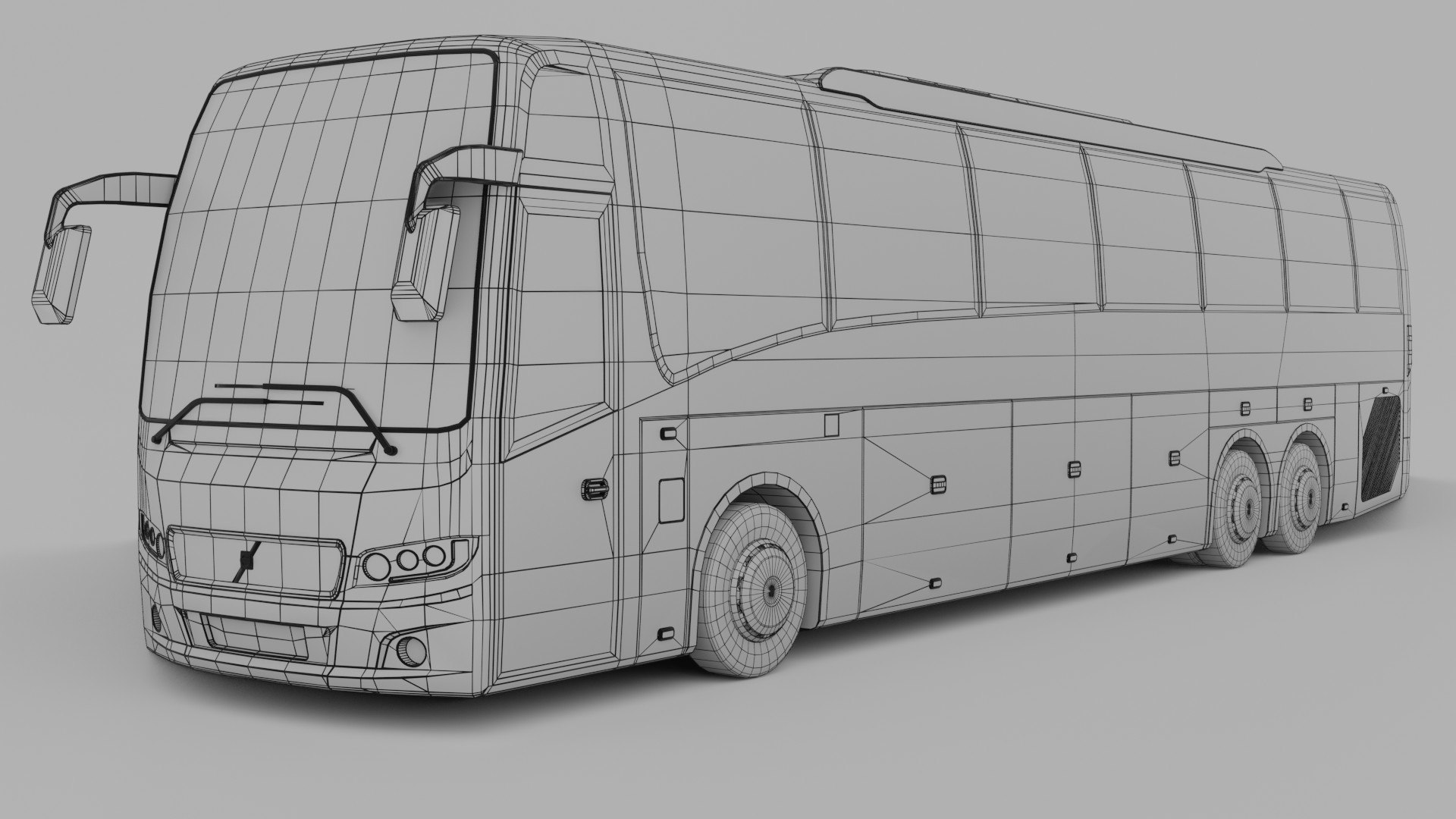 Bus Volvo 9800 3d Model Model - Turbosquid 1827718