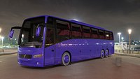 Bus volvo 9800 3d model