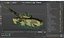 Tactical Armored Fighting Tank Camouflage Green Rigged for Cinema 4D 3D model