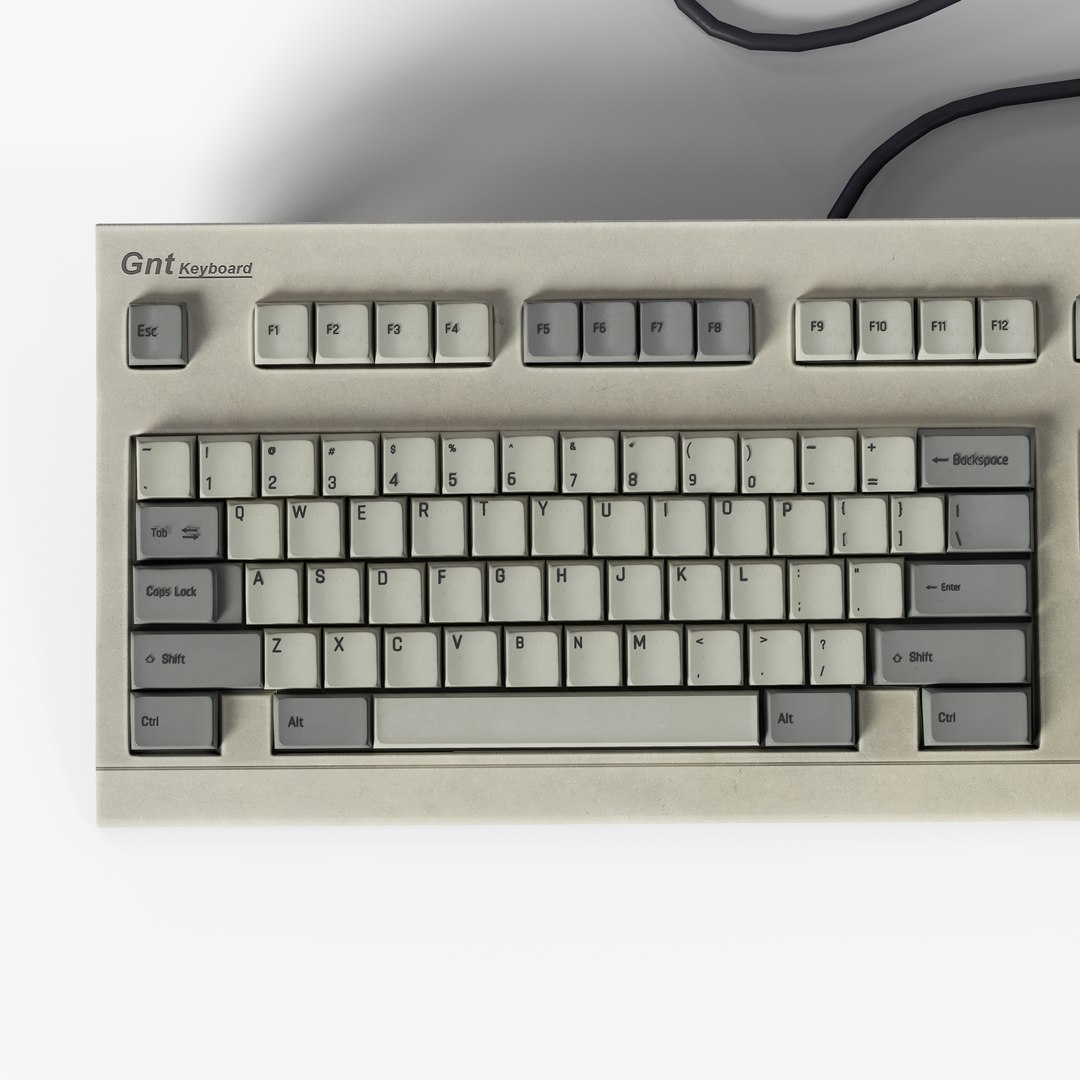 3D Keyboard And Mouse - TurboSquid 2185690