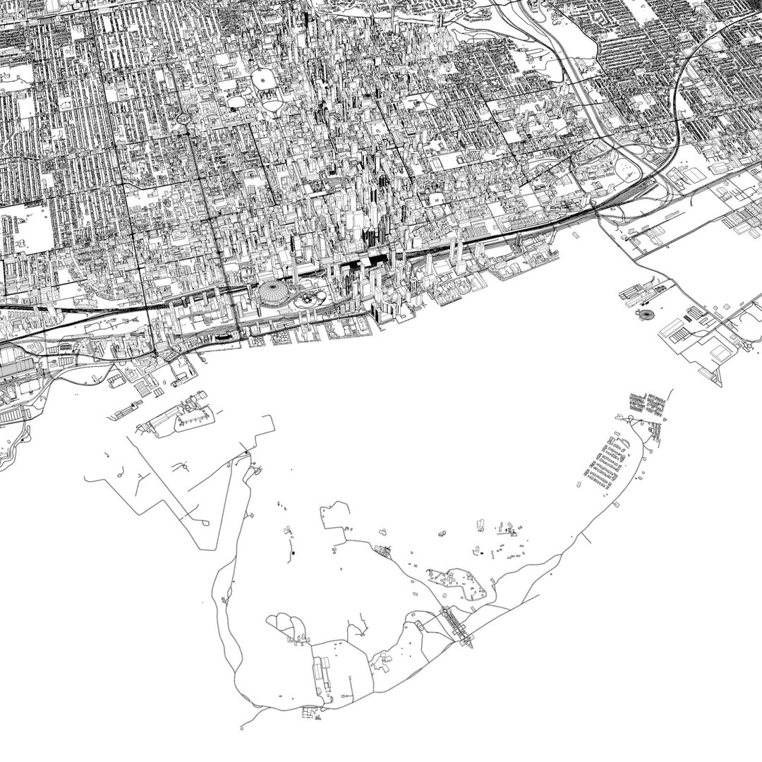 Toronto Canada - City And Urban 3D Model - TurboSquid 2222592
