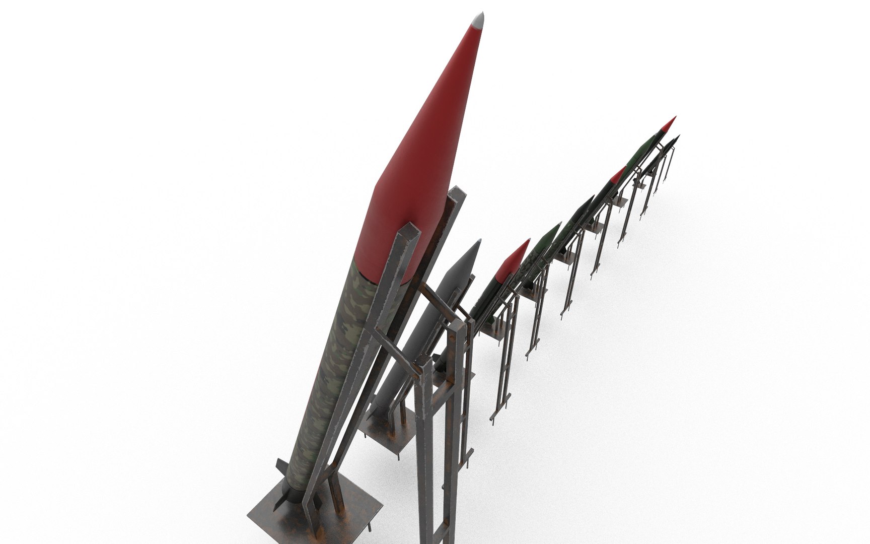 3D Hamas Rocket Model - TurboSquid 2196946