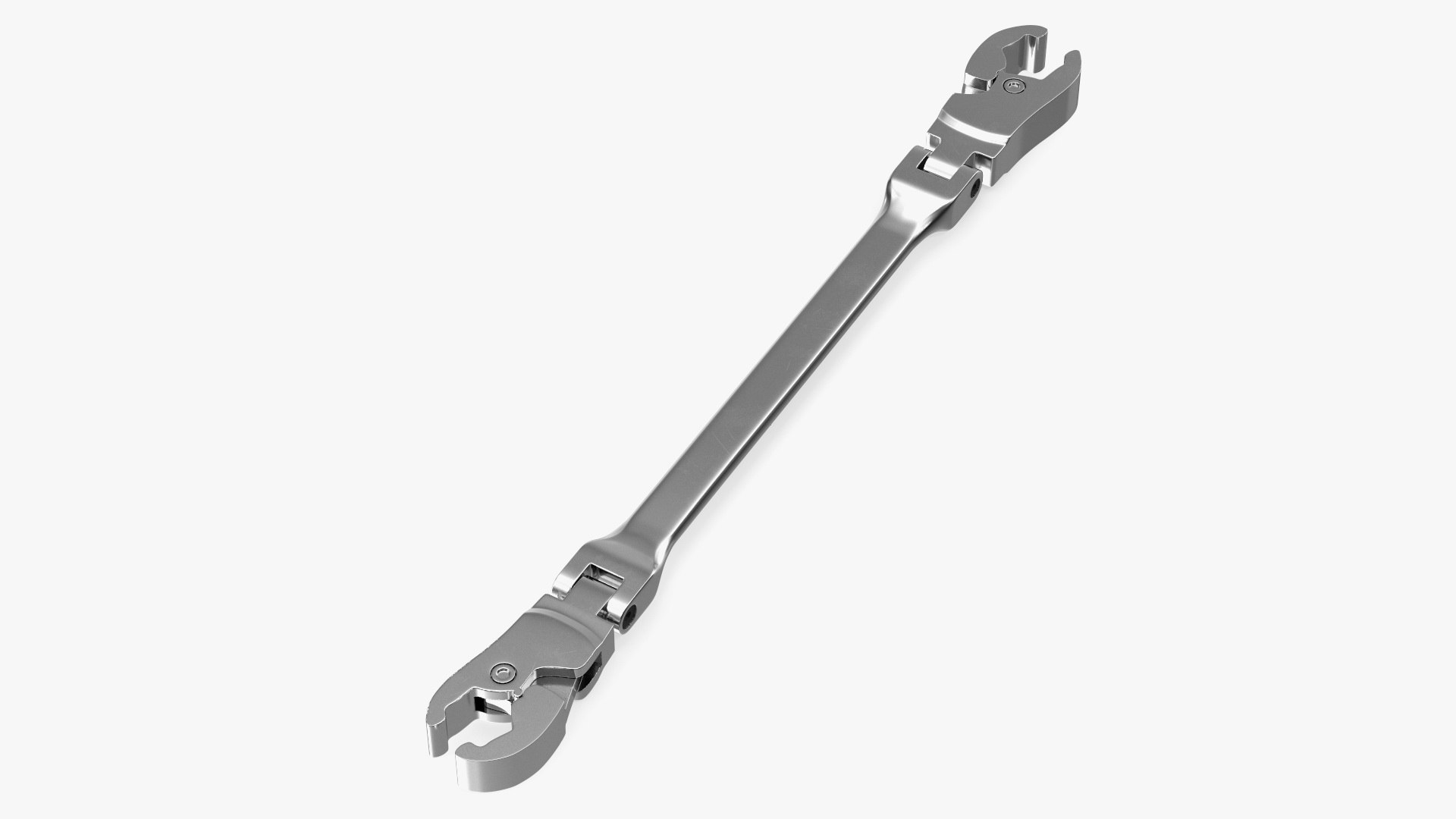 Steel Ratcheting Wrench 9mm 11mm 3D Model - TurboSquid 1962448