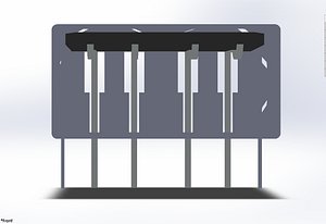 3D usb port shell