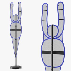 3D model Basketball Training Defender Dummy