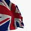 Realistic Animated Flag - Microtexture Rigged - Put your own texture - Def United Kingdom