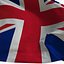 Realistic Animated Flag - Microtexture Rigged - Put your own texture - Def United Kingdom