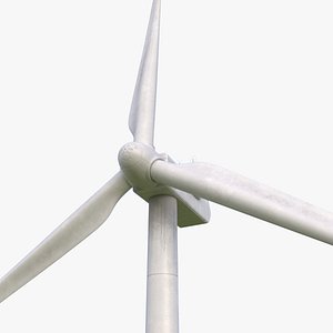 3D model Wind Turbine UHD PBR