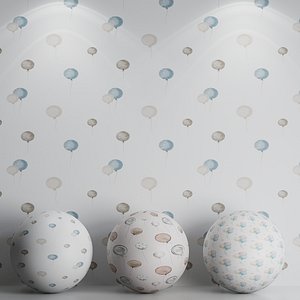Wallpaper 63 3D model