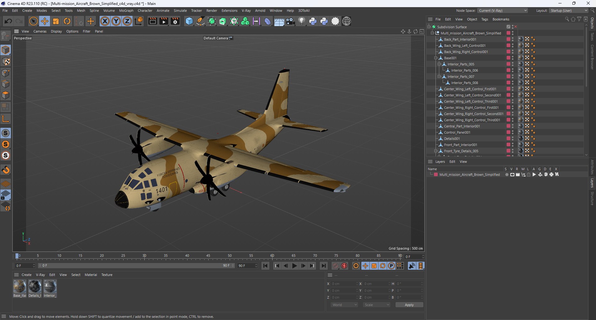 3D model Multi-mission Aircraft Brown Simplified https://p.turbosquid.com/ts-thumb/ro/dZ7WqE/bw/multimissionaircraftbrownsimplifiedvray3dmodel041/jpg/1729735219/1920x1080/fit_q87/a904540ac4f7247ca953dc63c2788ea01740e1bf/multimissionaircraftbrownsimplifiedvray3dmodel041.jpg