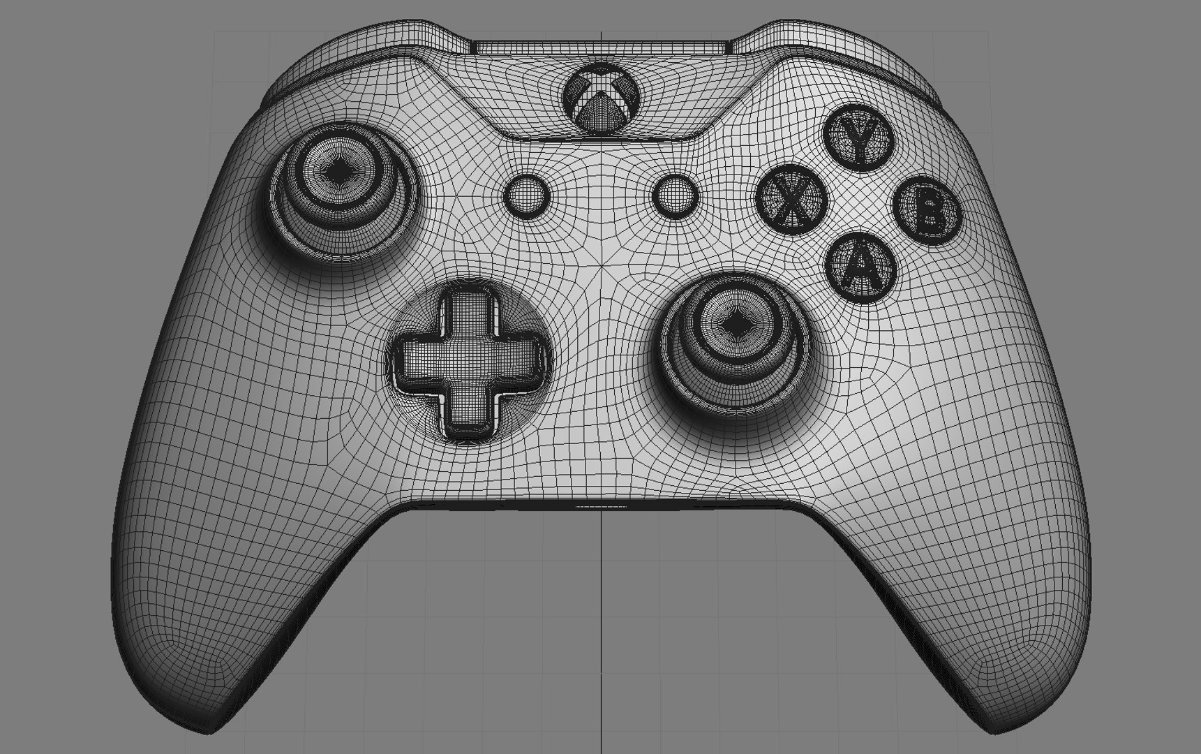 3d new xbox s controller model