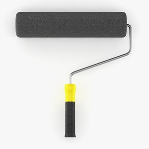 3D paint roller roll