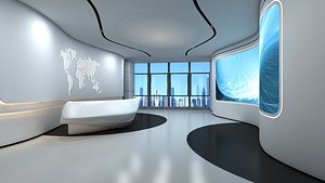 Lobby Reception 06 3D