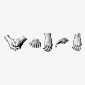 3D model Hands 6