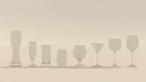3d model pack glasses