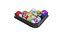 Billard et boule de bowling