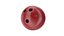 Billard et boule de bowling