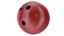 Billard et boule de bowling