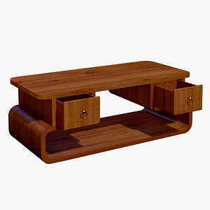 3D Classic Coffee Table
