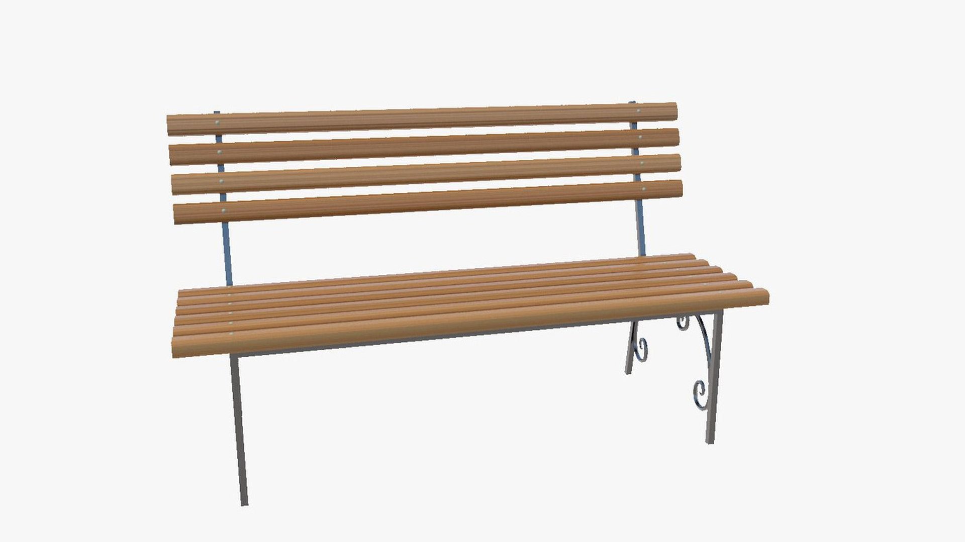 3D Wooden Bench 3d Model - TurboSquid 2180424