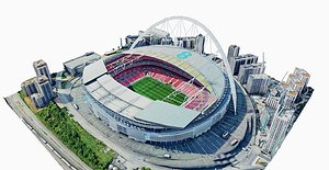 Wembley Stadium 3D model