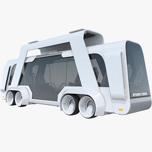 Sci-Fi Futuristic Future Bus