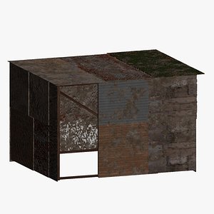 Tin Shack 3D model