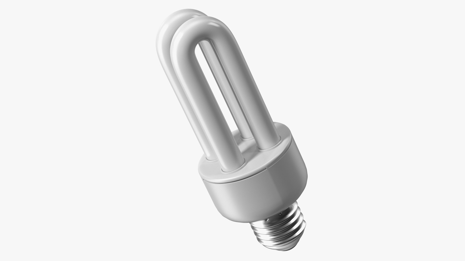 Ubend Compact Fluorescent Light Bulb 3D Model TurboSquid 2130578