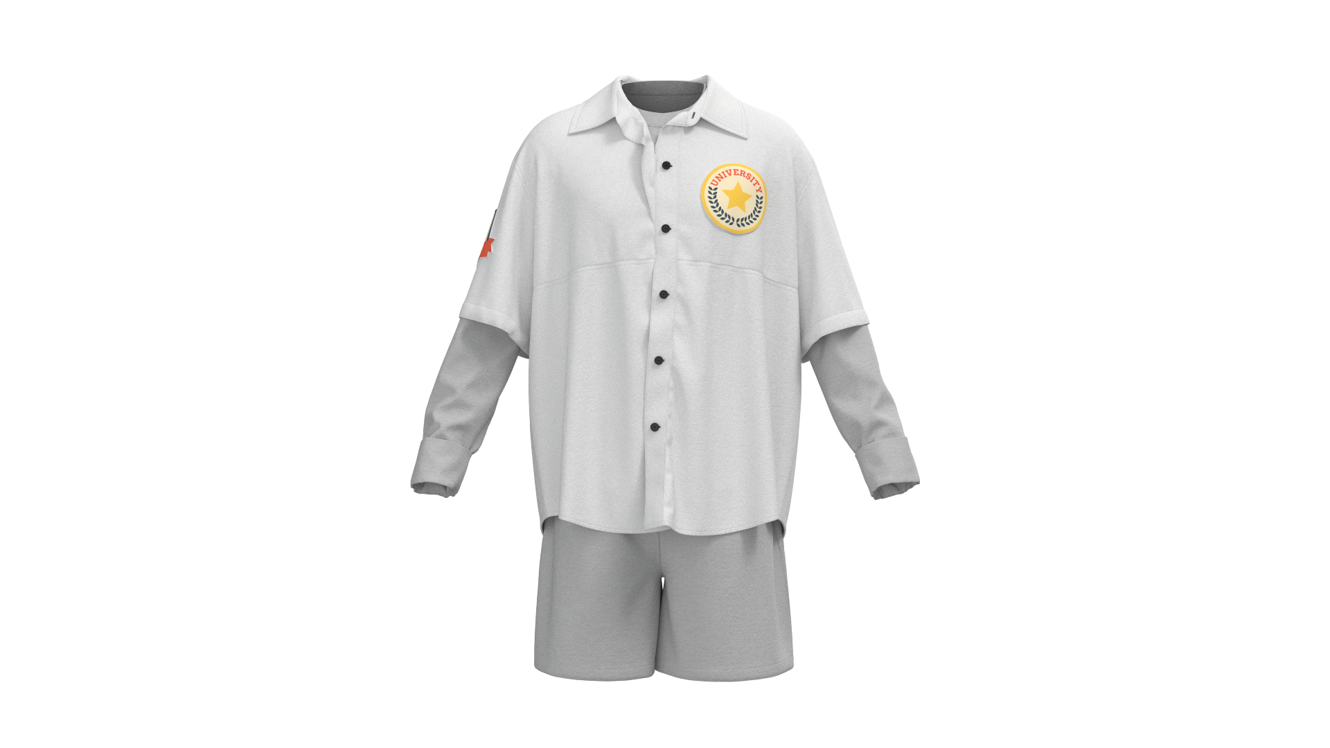 3D model Male longsleeve shirt and short https://p.turbosquid.com/ts-thumb/rp/P6AZnS/1I/z01/png/1705263966/1920x1080/turn_fit_q99/2cc1af9aed5047430c6a54bb05e09264d1d2afc6/z01-1.jpg