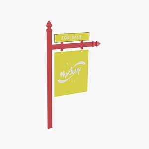Real Estate Sign Mockup - 2