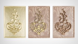 3D decoration interior model