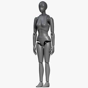 Female Articulated Action Figure