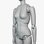 Action figure femminile articolata