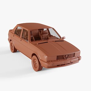 alfa romeo giulietta 3D model