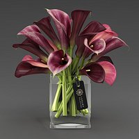 Bouquet with Calla lilies