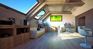 3D plant house model