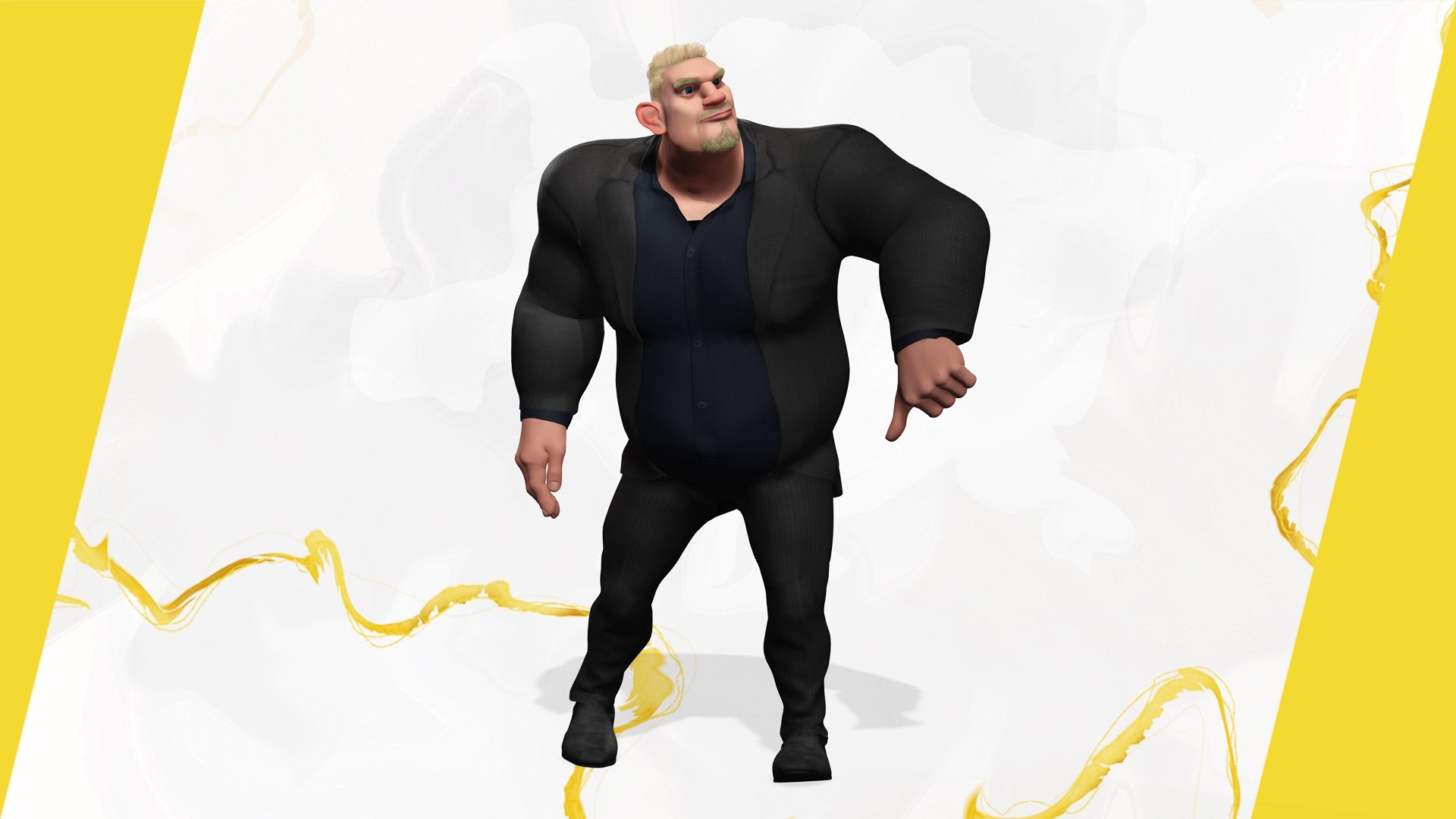 3D model Toon Strongman in Security Guard costume https://p.turbosquid.com/ts-thumb/rp/cVaO9h/M1/9/jpg/1725530380/1920x1080/fit_q87/27c662b5c08b31ae4f00b10ded7abf0fe15e81e8/9.jpg